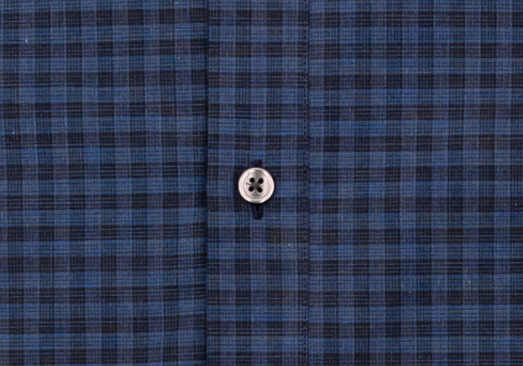 The Indigo Rudgate Check Casual Shirt Casual Shirt- Ledbury