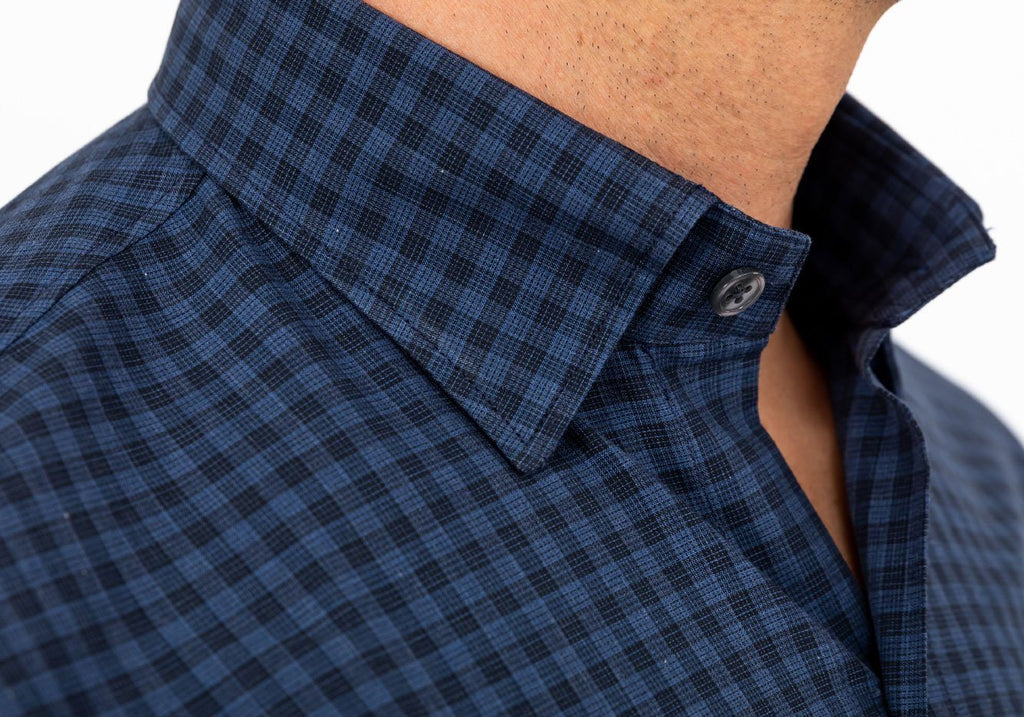 The Indigo Rudgate Check Casual Shirt Casual Shirt- Ledbury