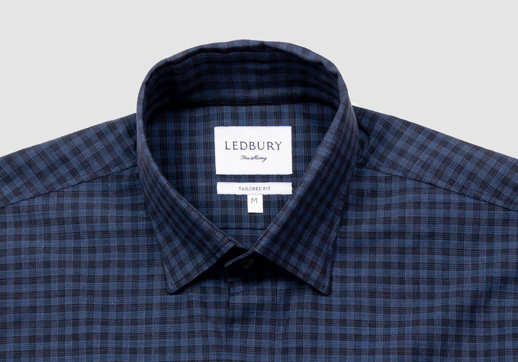 The Indigo Rudgate Check Casual Shirt Casual Shirt- Ledbury