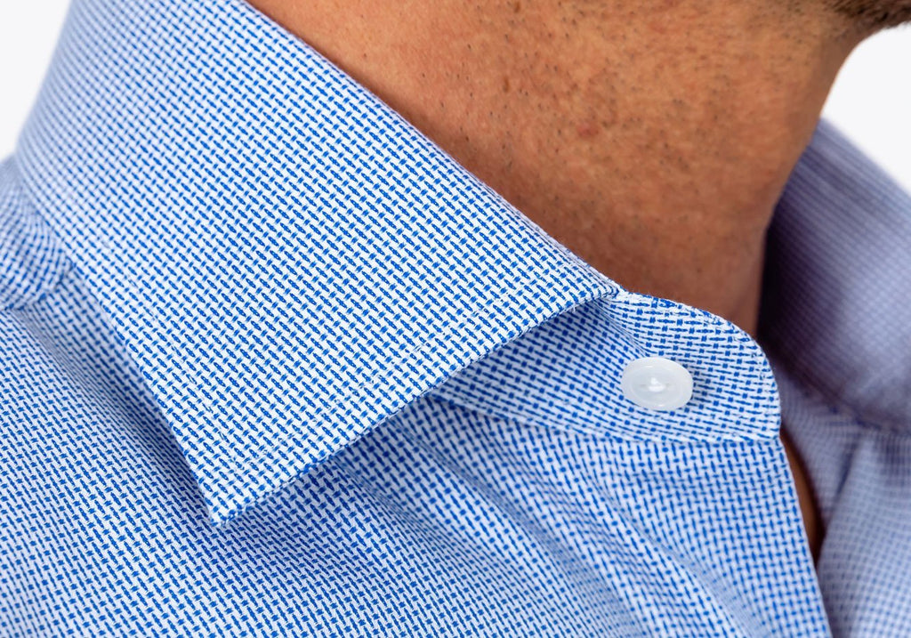 The Blue Racton Dobby Casual Shirt Casual Shirt- Ledbury