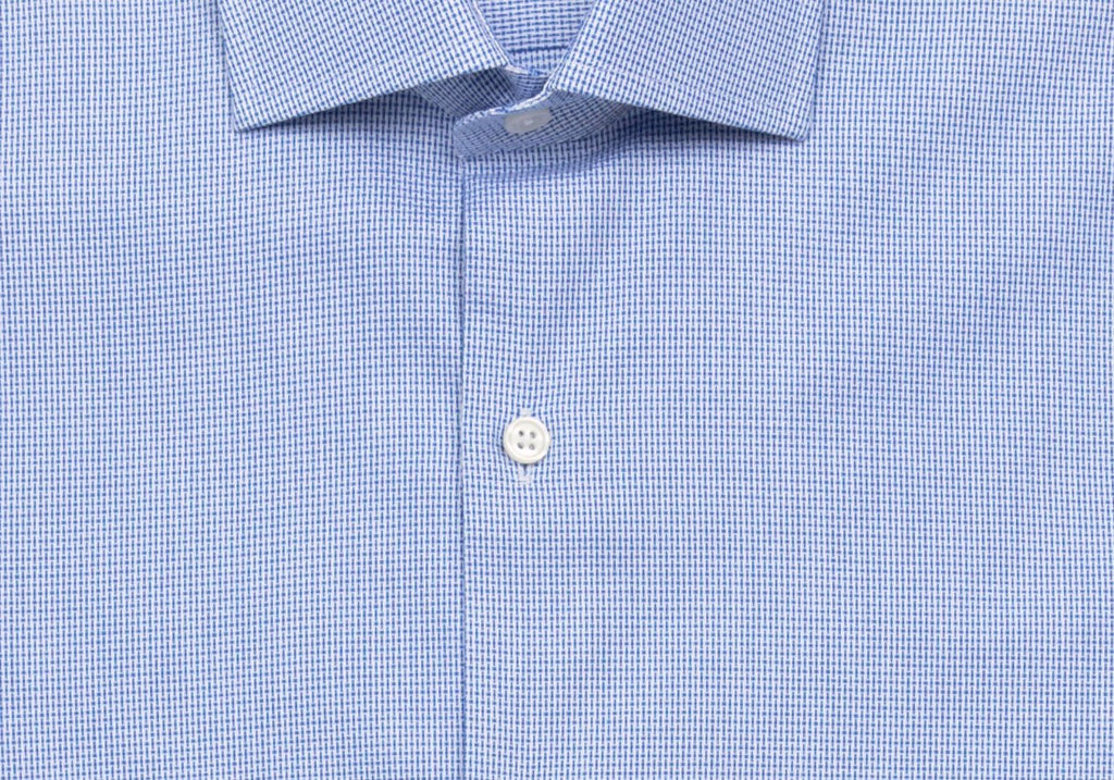 The Blue Racton Dobby Casual Shirt Casual Shirt- Ledbury