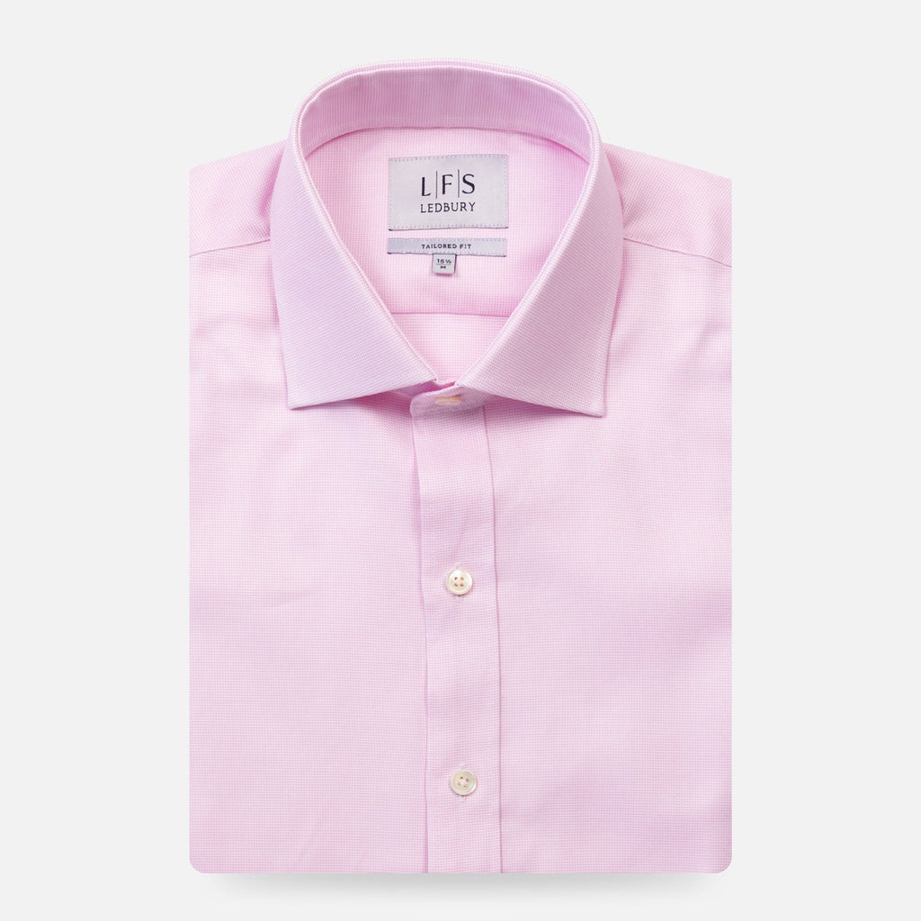 The Pink Breaburn Oxford Dress Shirt Dress Shirt- Ledbury