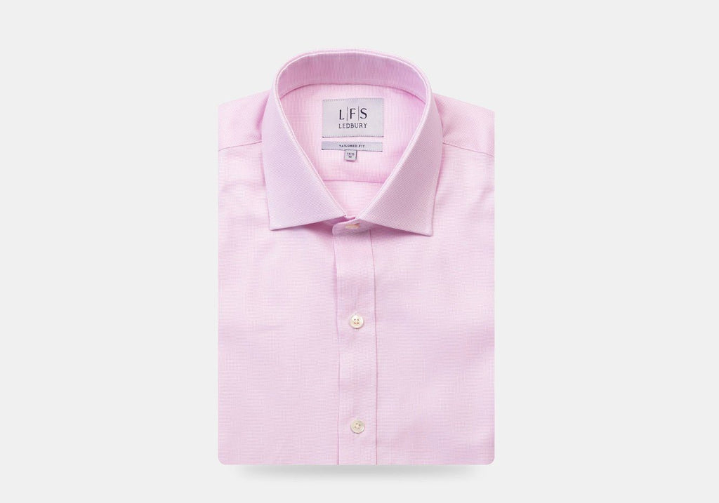 The Pink Breaburn Oxford Dress Shirt Dress Shirt- Ledbury