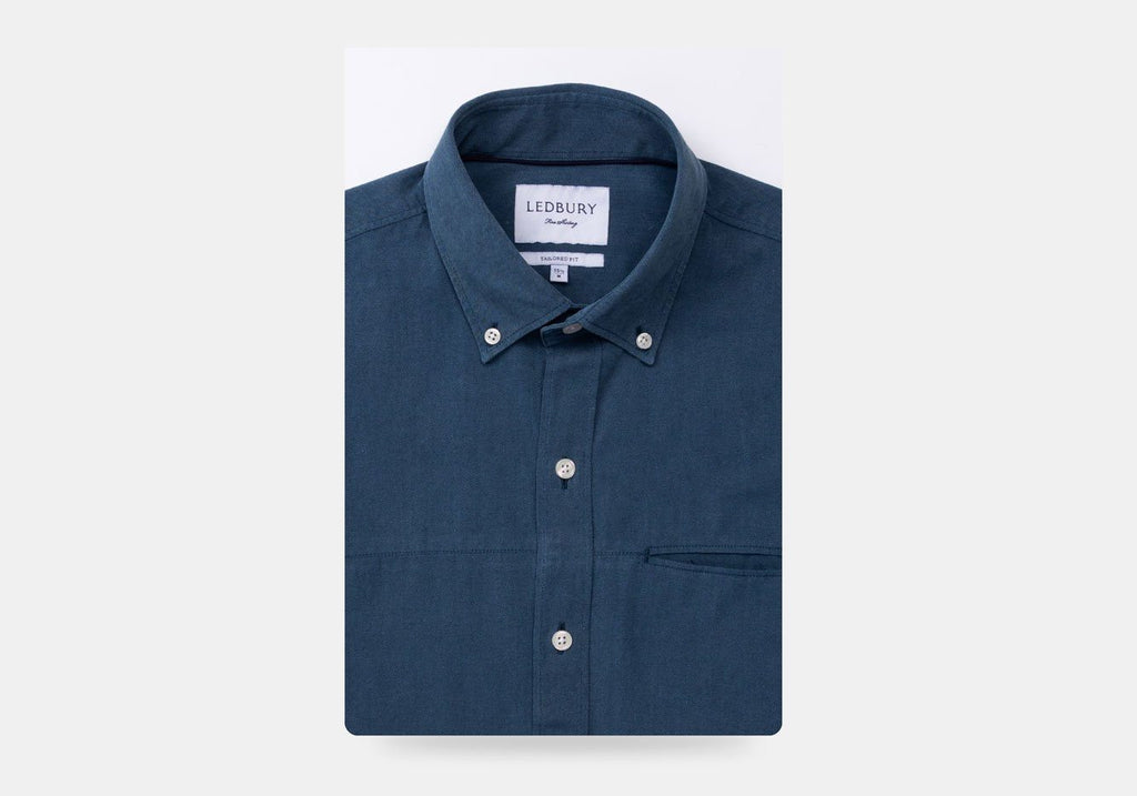 The Indigo Benson Casual Shirt Casual Shirt- Ledbury