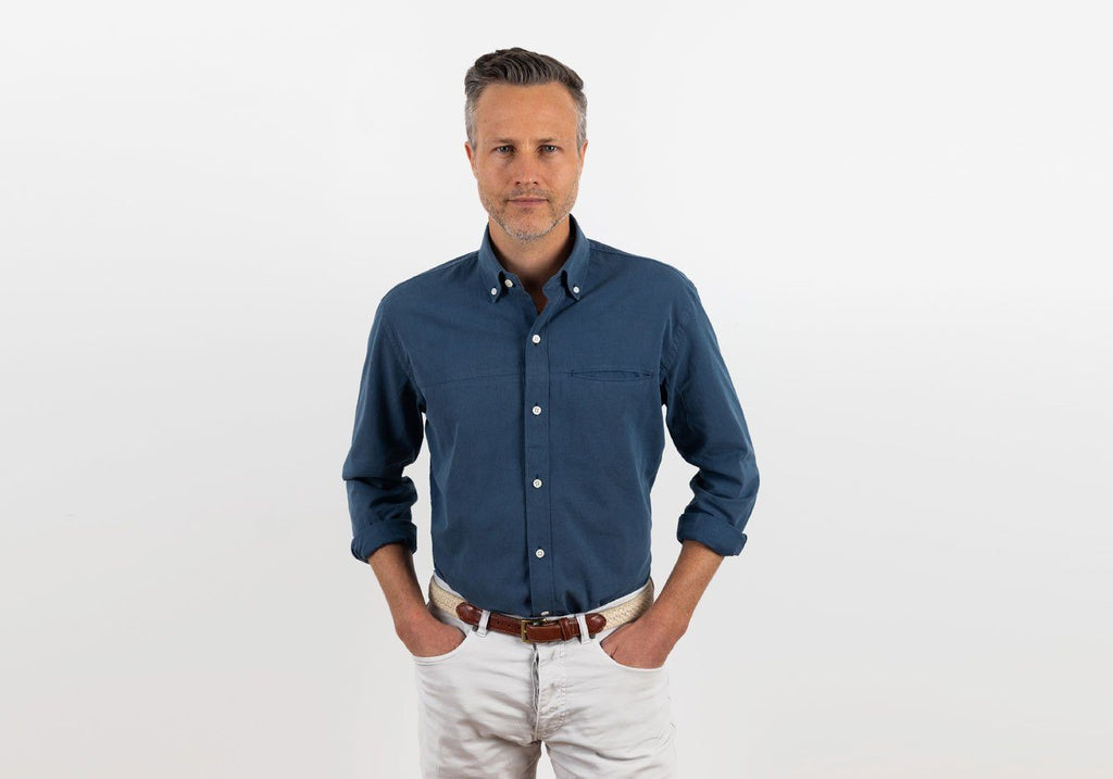 The Indigo Benson Casual Shirt Casual Shirt- Ledbury