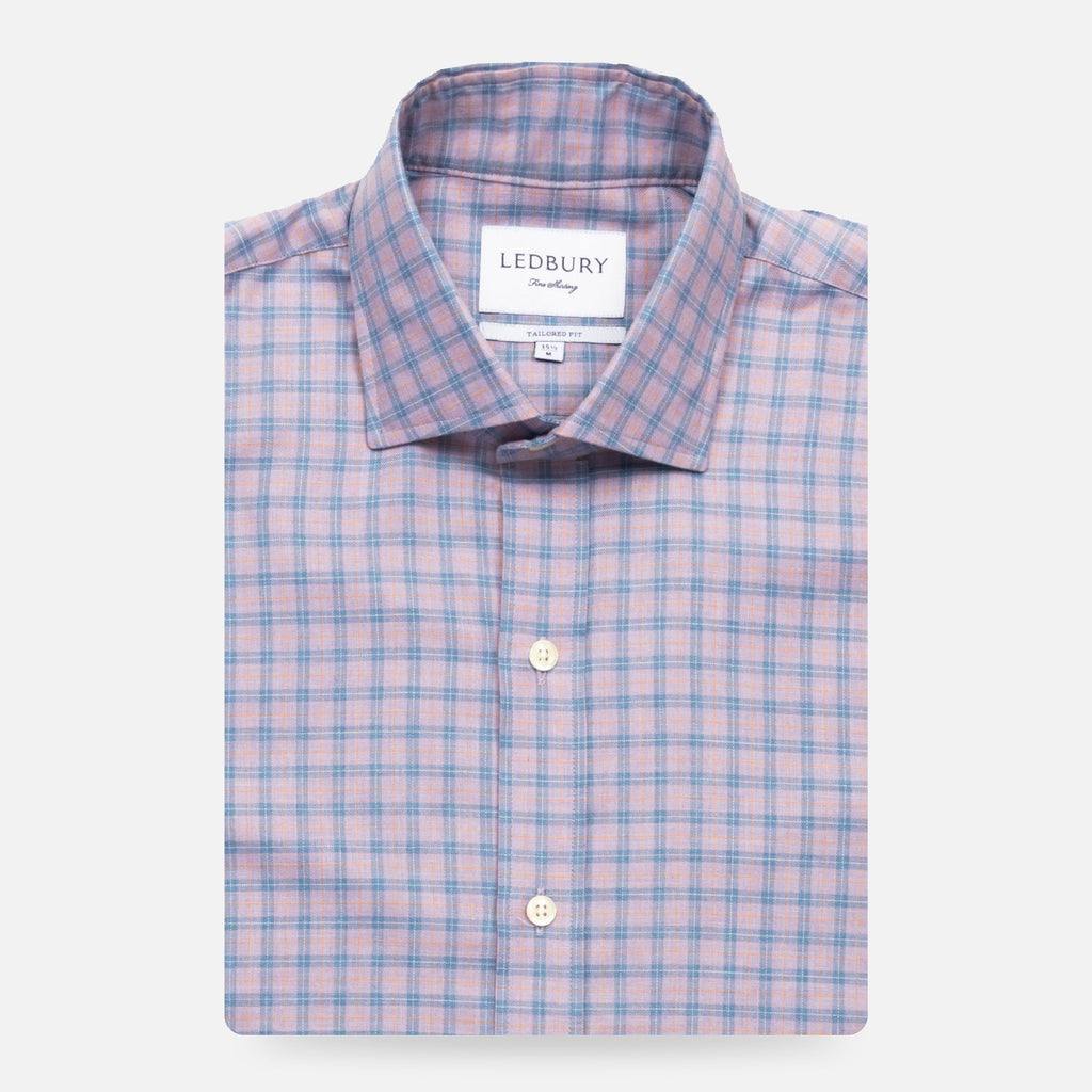 The Thistle Kendrick Check Casual Shirt Casual Shirt- Ledbury