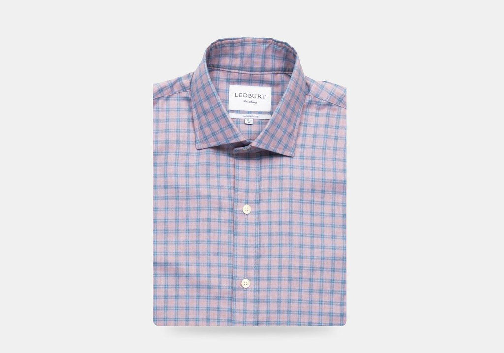 The Thistle Kendrick Check Casual Shirt Casual Shirt- Ledbury