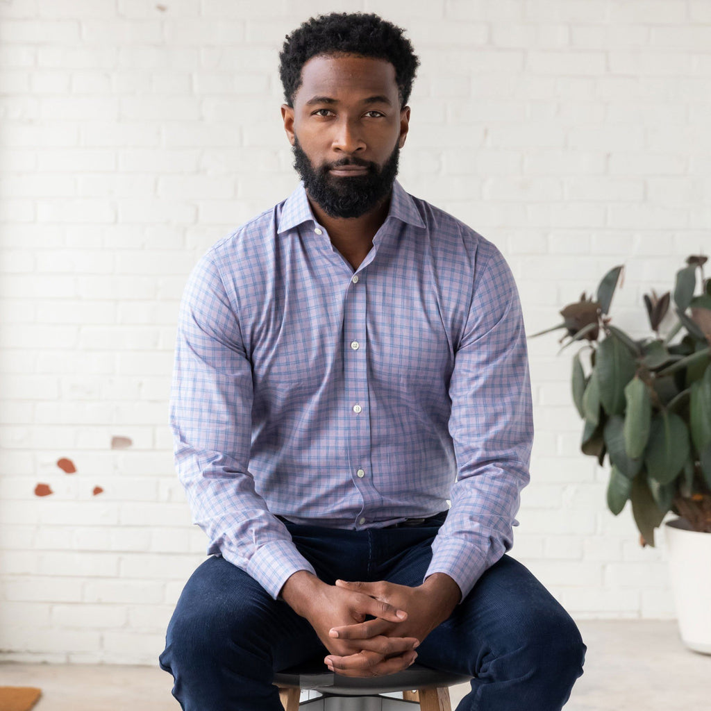 The Thistle Kendrick Check Casual Shirt Casual Shirt- Ledbury
