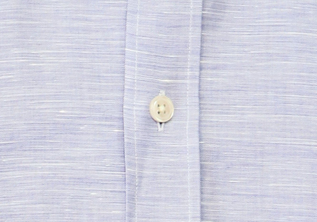 The Light Blue Heather Lanvale Cotton Linen Casual Shirt Casual Shirt- Ledbury
