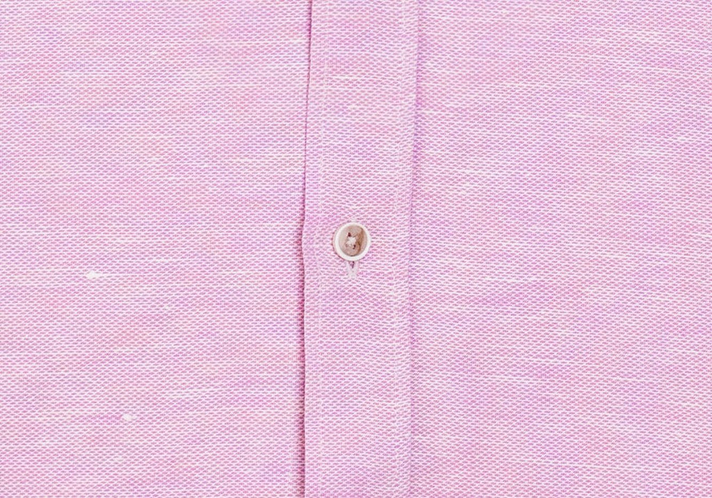 The Pink Clevenger Cotton Linen Casual Shirt Casual Shirt- Ledbury