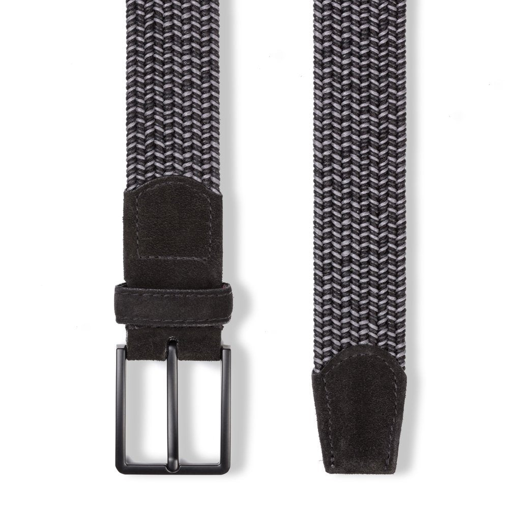 Beltology Black & Grey Optic Belt Belt- Ledbury