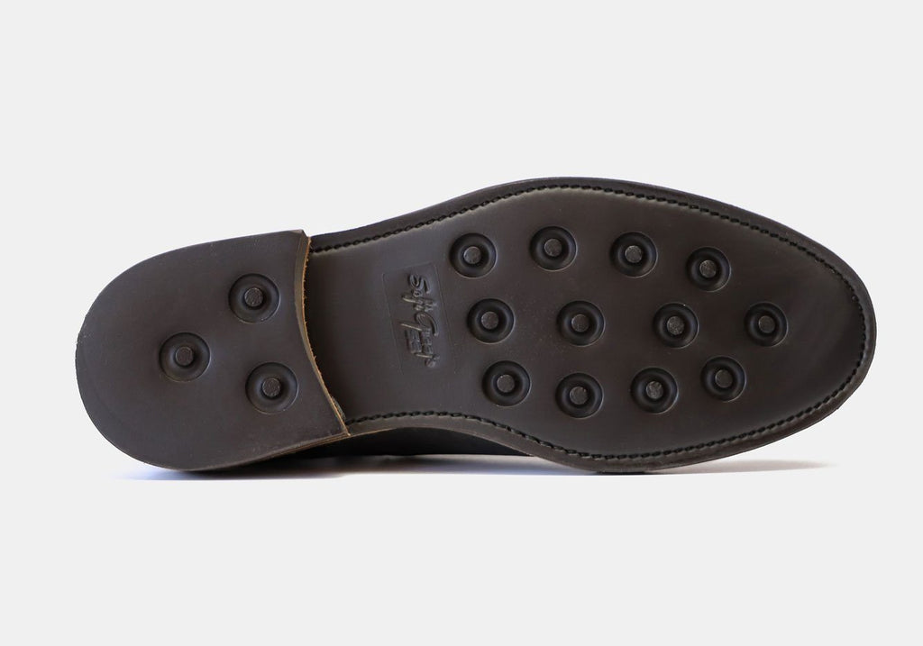 Tangier Gray Kingstowne Kudu Leather Boot Footwear- Ledbury
