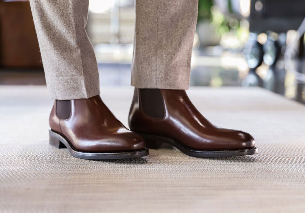 Tangier Chocolate Chambers Chelsea Boot Footwear- Ledbury