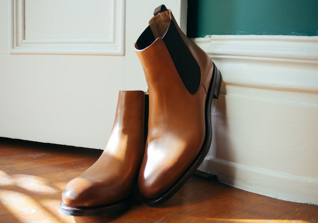Tangier Dark Cognac Chambers Chelsea Boot Footwear- Ledbury