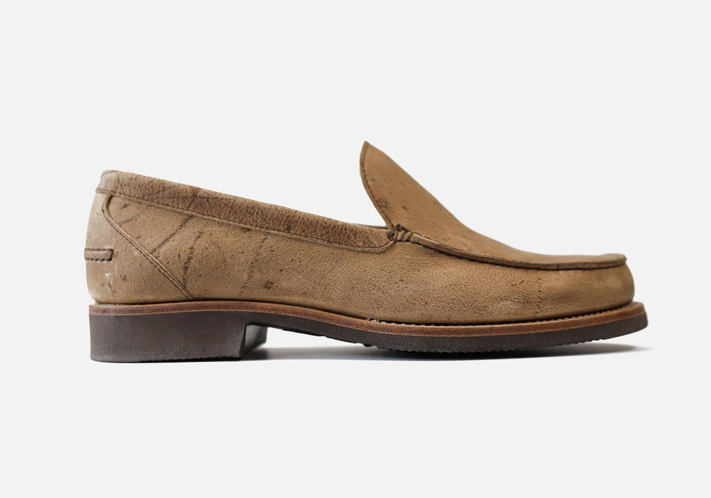 Tangier Gaucho Kudu Leather Loafer Footwear- Ledbury