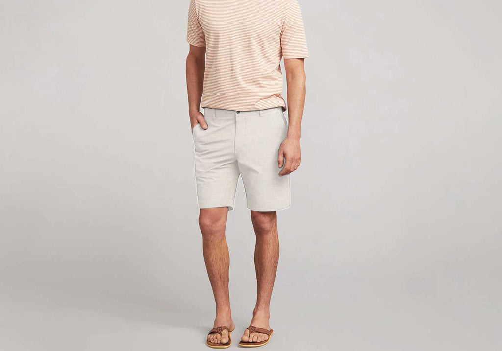 Faherty Stone Belt Loop All Day Short 9" Short- Ledbury