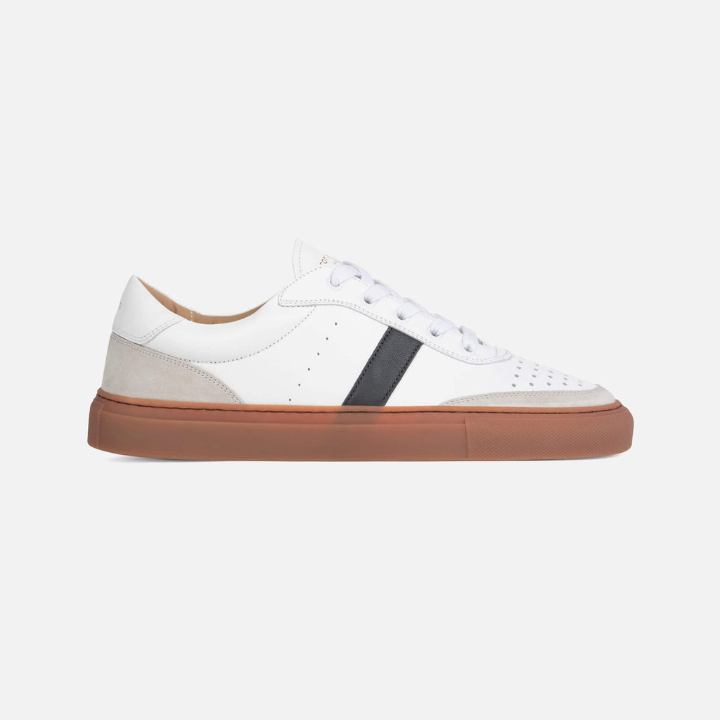 Ascot X Charlie Black Gum Sole Hero Sneakers Footwear- Ledbury