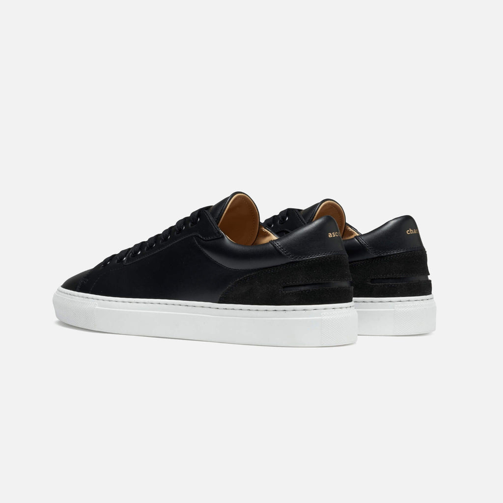 Ascot X Charlie Black Lione Sneakers Footwear- Ledbury