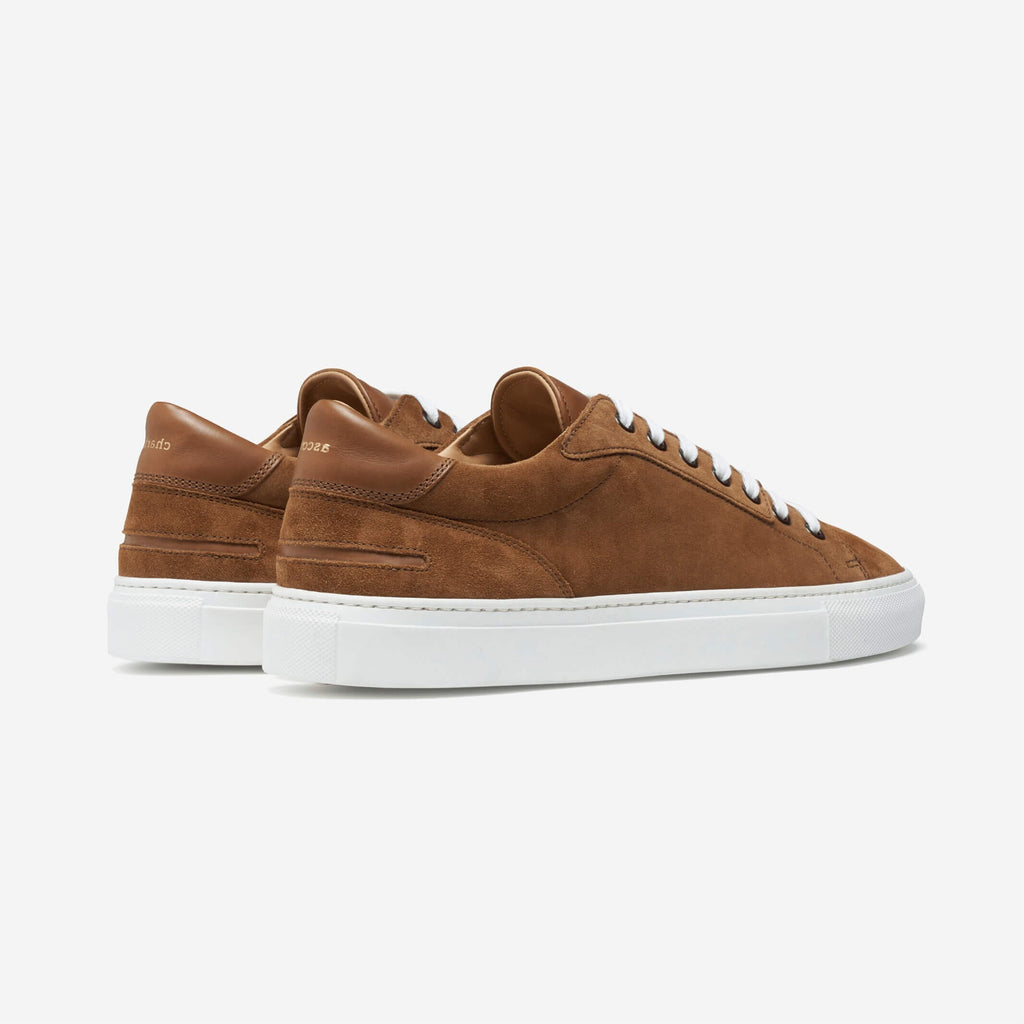 Ascot X Charlie Tan Suede Lione Sneakers Footwear- Ledbury