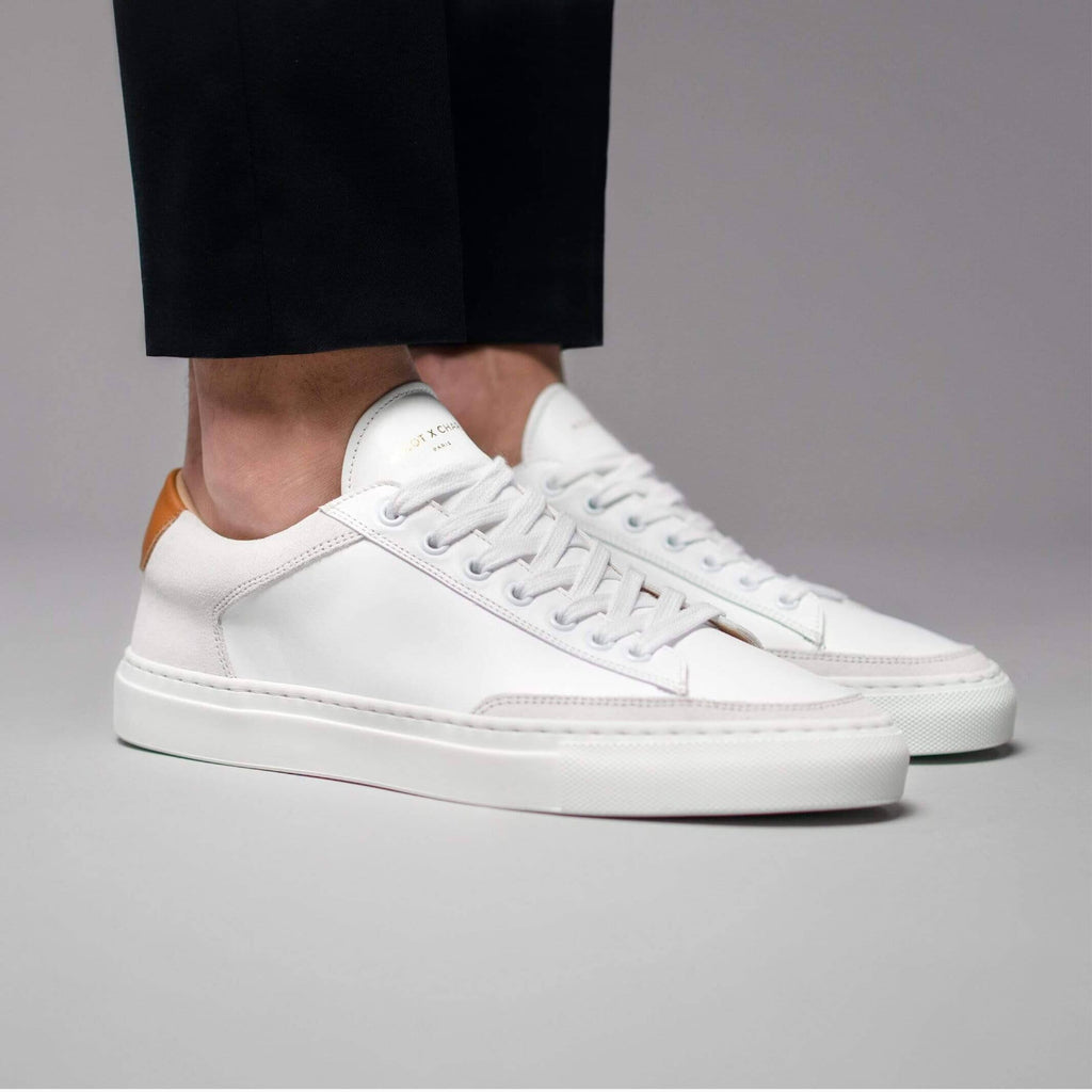 Ascot X Charlie White & Tan Soho Sneakers Footwear- Ledbury