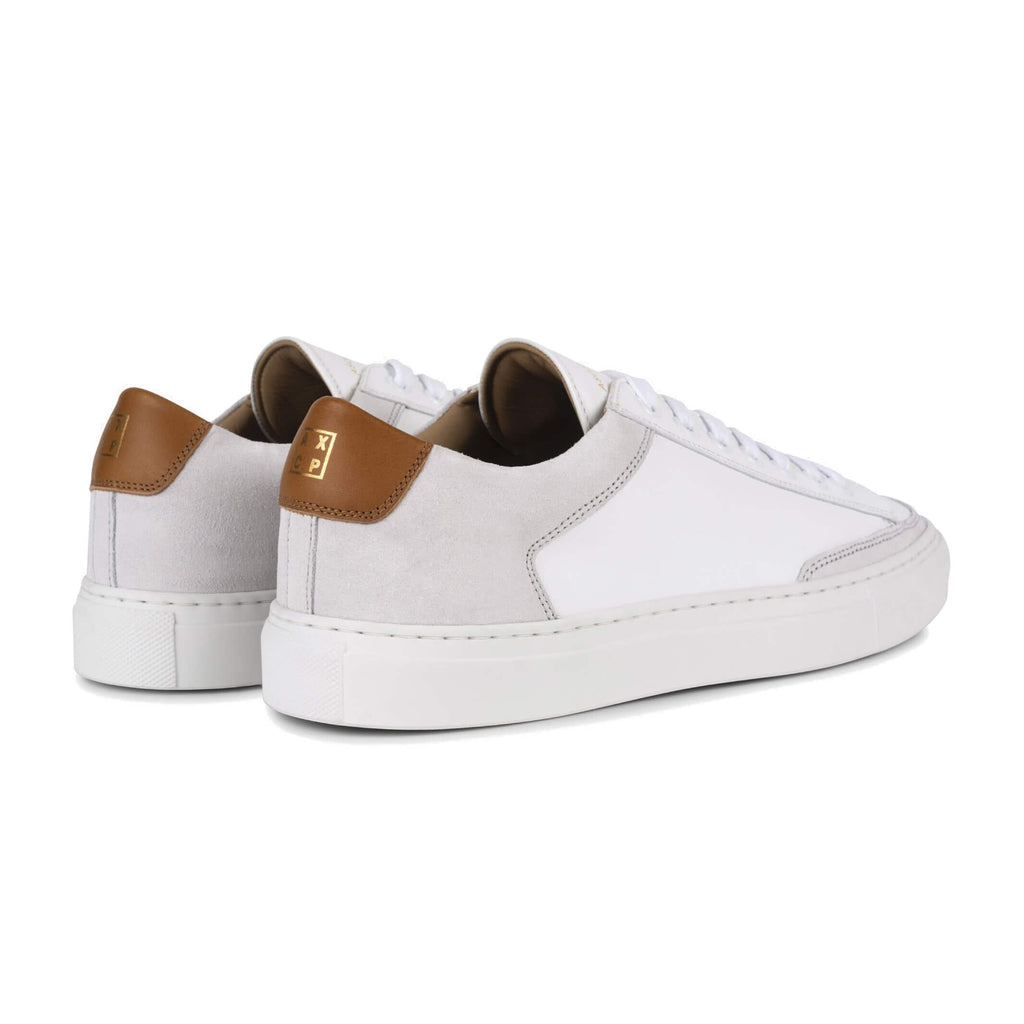 Ascot X Charlie White & Tan Soho Sneakers Footwear- Ledbury