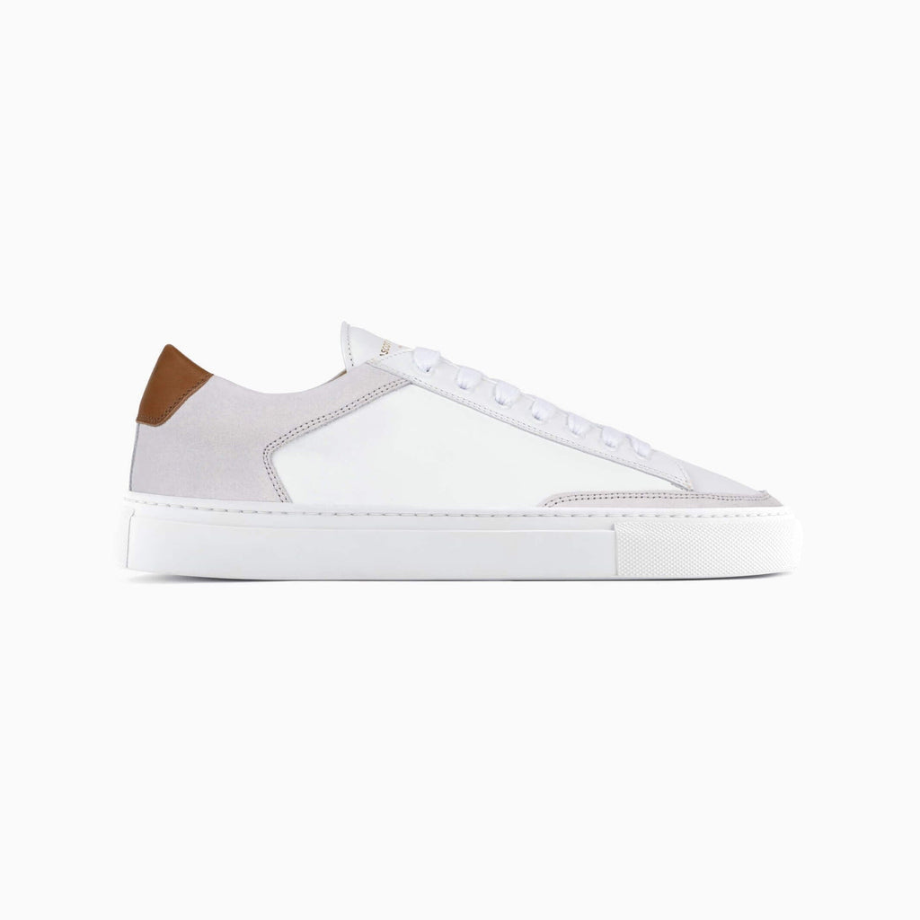 Ascot X Charlie White & Tan Soho Sneakers Footwear- Ledbury