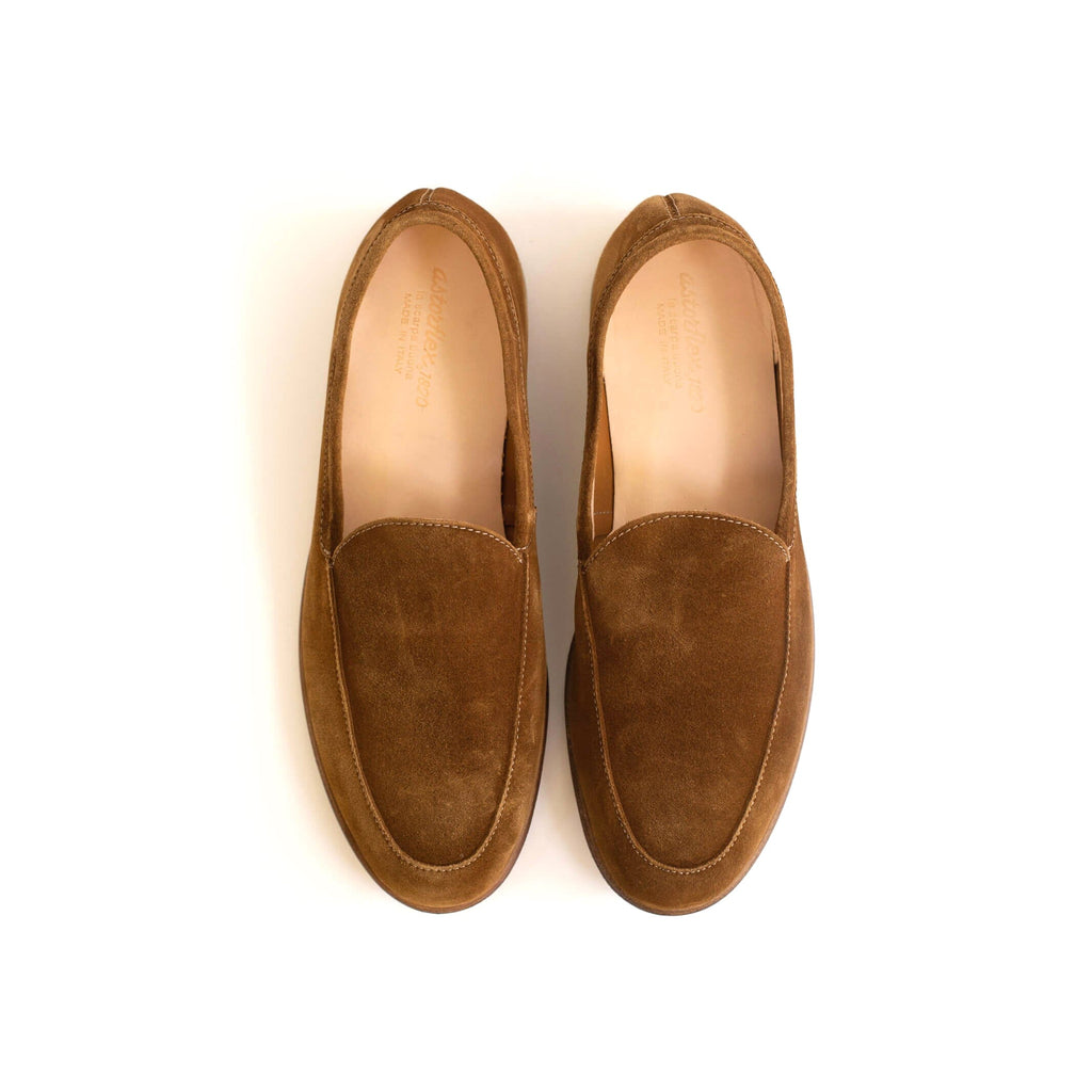 Astorflex Dark Khaki Loafer Footwear- Ledbury