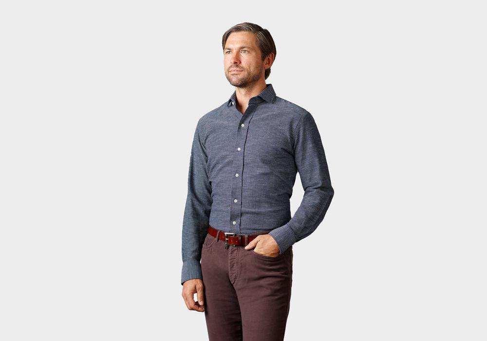 The Blue Danvers Casual Shirt Casual Shirt- Ledbury