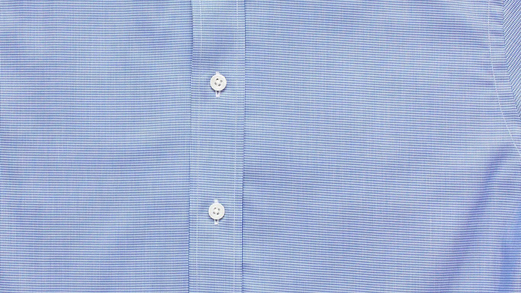 The Blue Easley Houndstooth Dress Shirt Dress Shirt- Ledbury