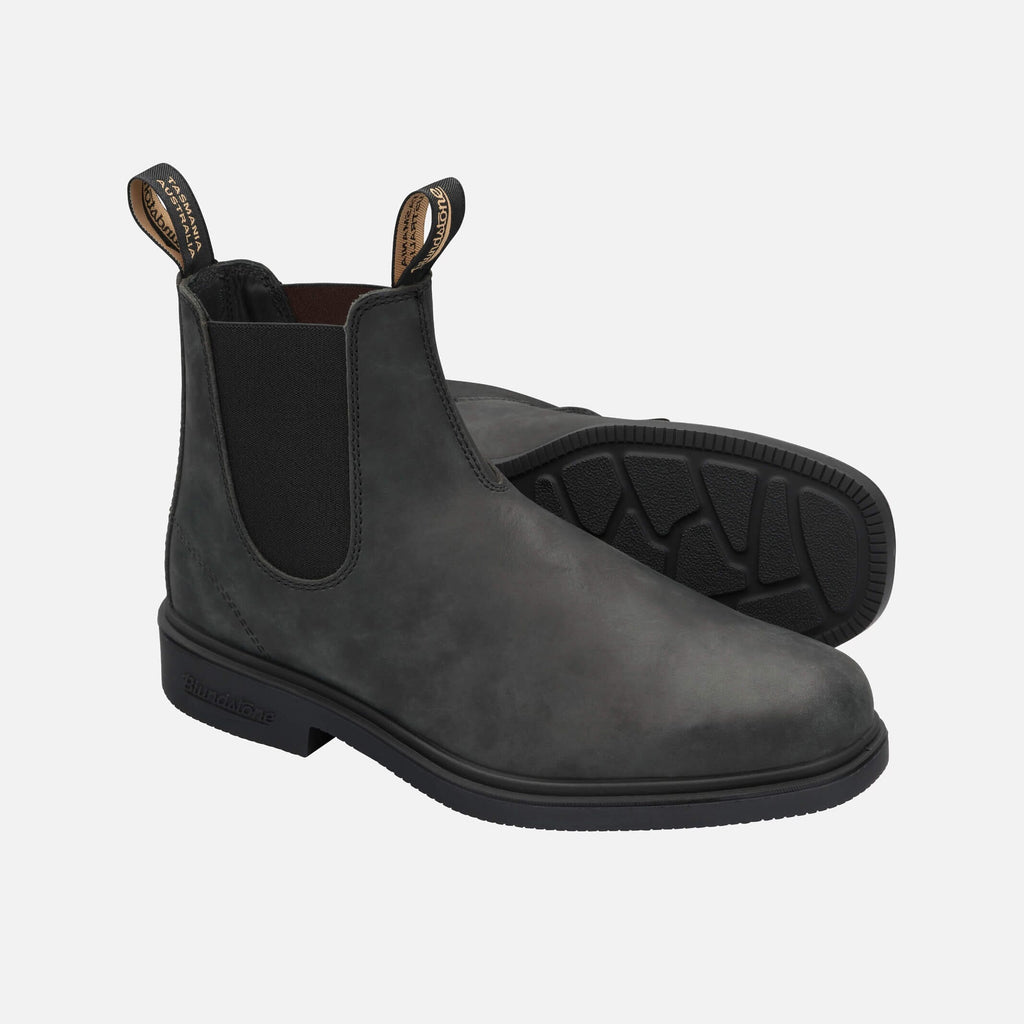 Blundstone Rustic Black Dress Chelsea Boot Footwear- Ledbury