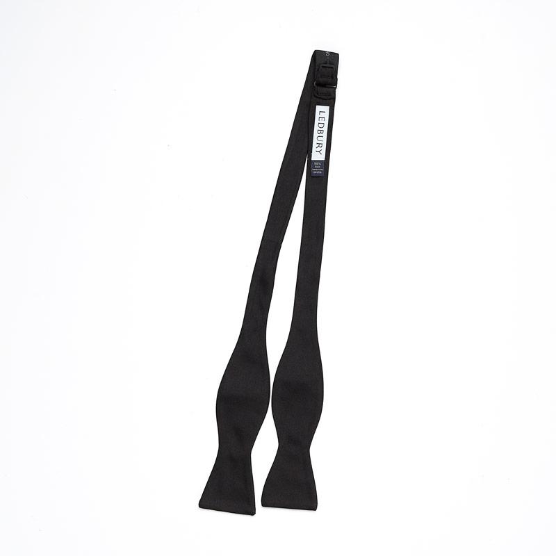 The Black Monroe Bow Tie Tie- Ledbury