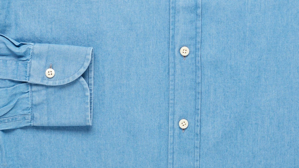 The Bowen Denim Slim Casual Shirt Casual Shirt- Ledbury