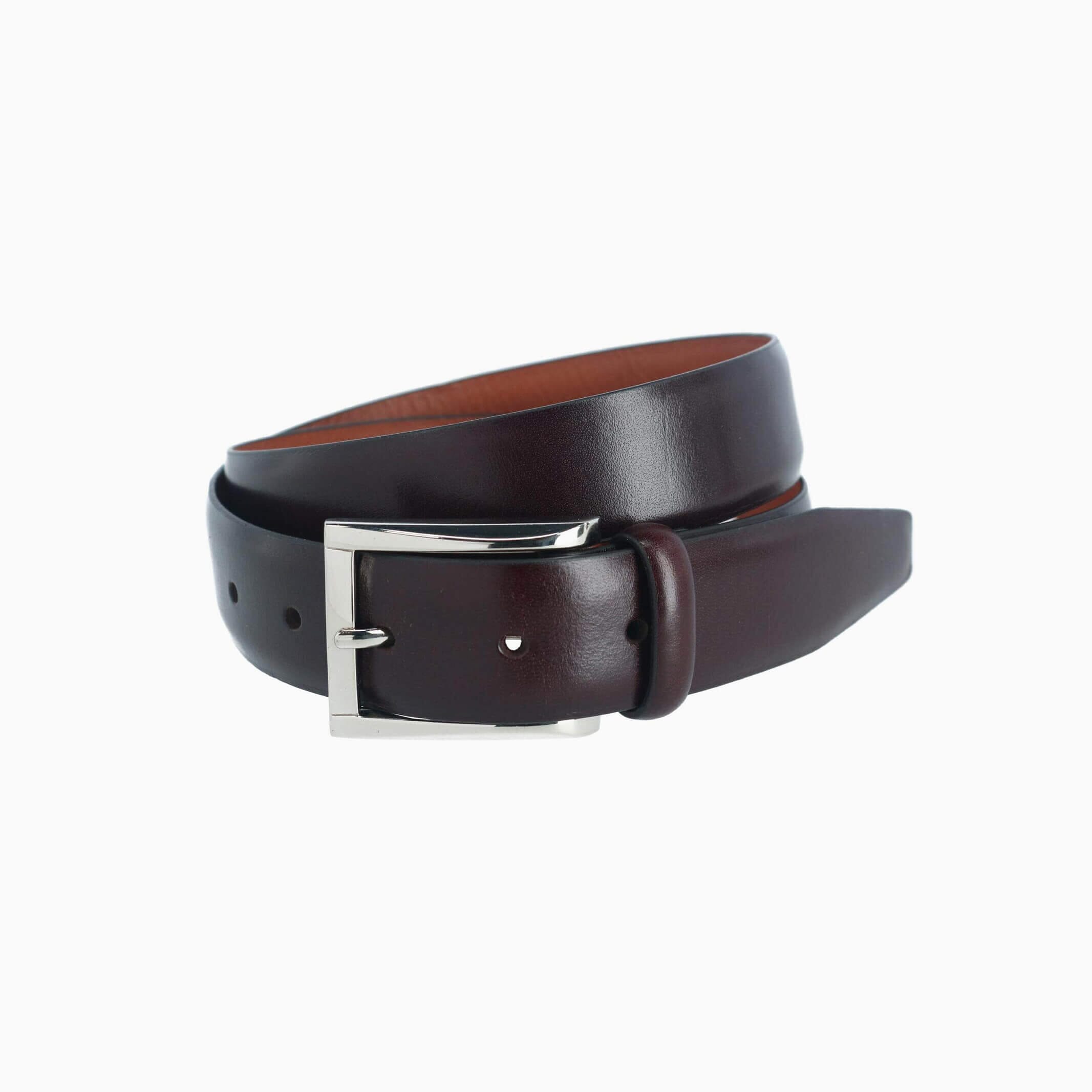 Trafalgar Broderick Leather Dress Belt Belt- Ledbury