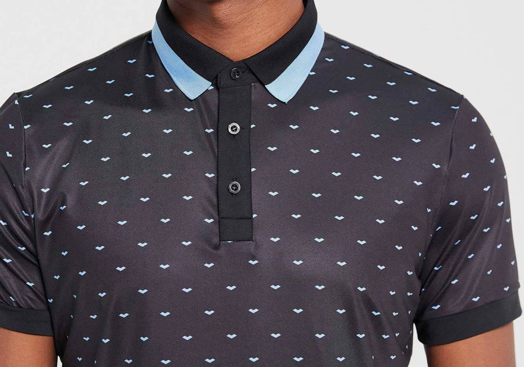 Redvanly Butler Polo in Black Polo- Ledbury