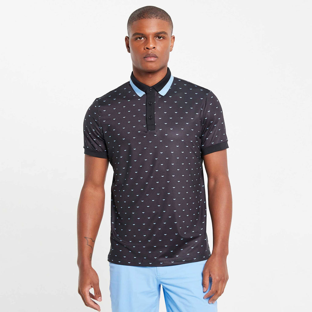 Redvanly Butler Polo in Black Polo- Ledbury
