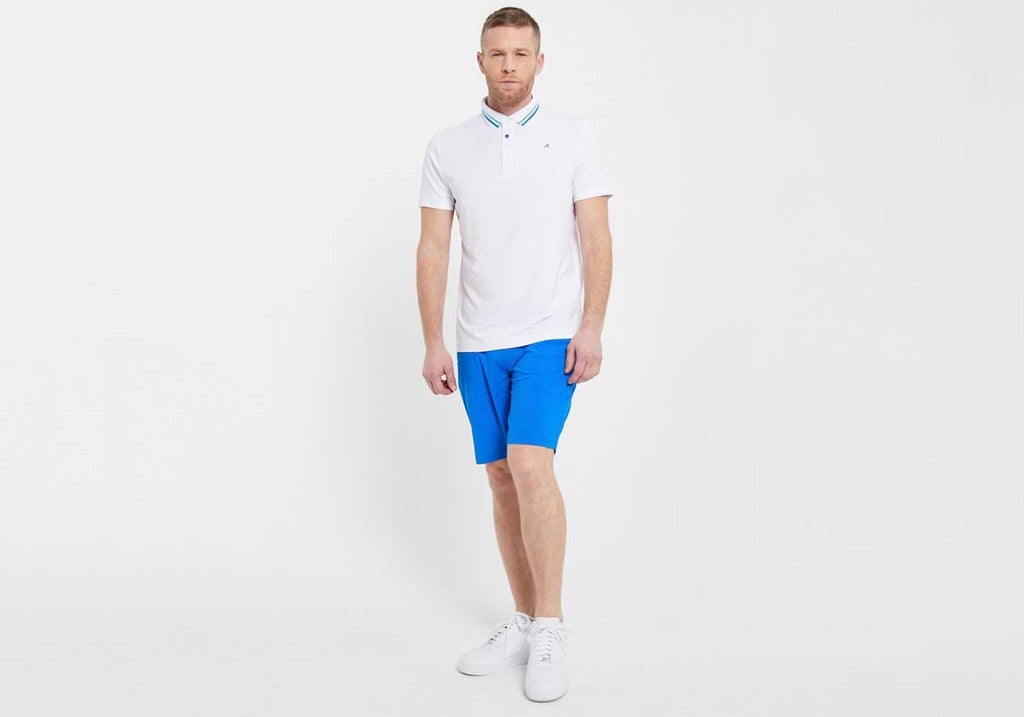 Redvanly Cadman Polo in Bright White Polo- Ledbury