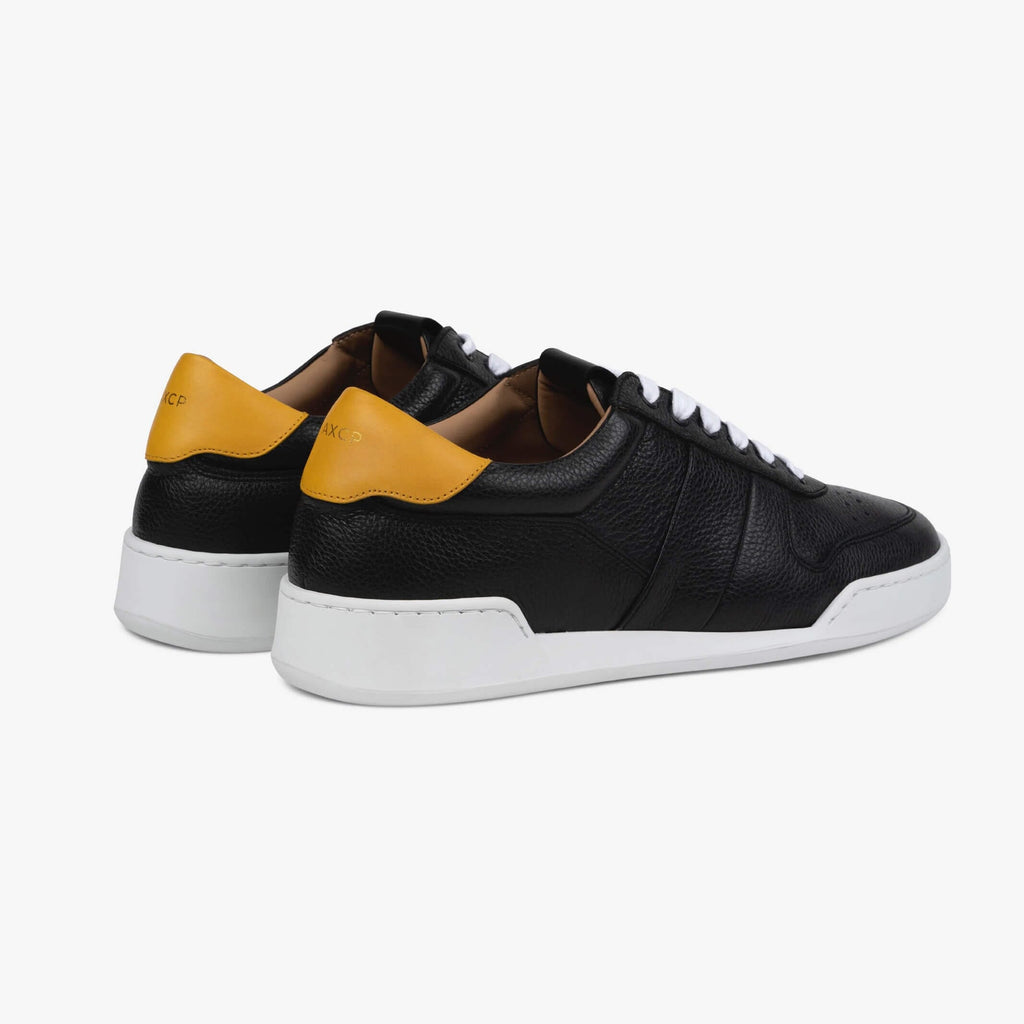 Ascot X Charlie Black Grain Carbon Sneakers Footwear- Ledbury