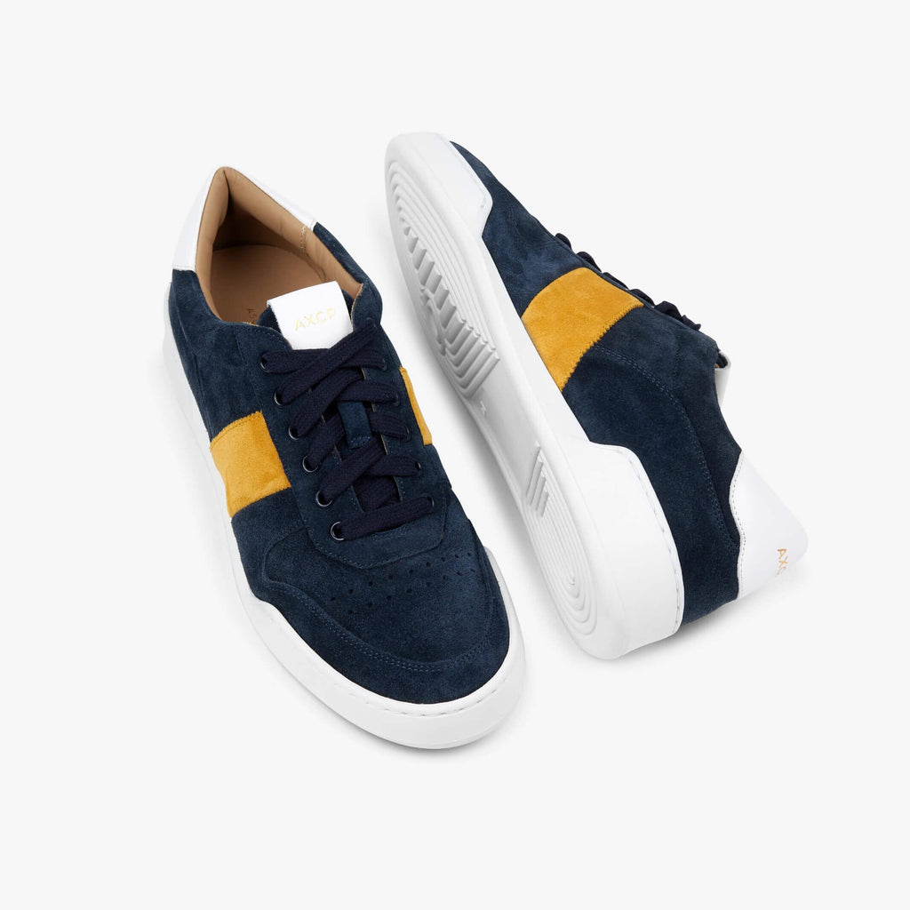 Ascot X Charlie Navy Carbon Sneakers Footwear- Ledbury