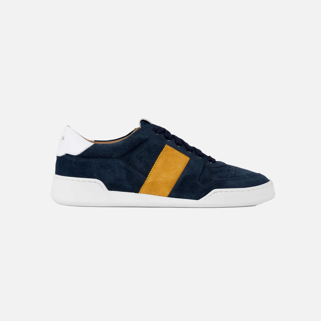 Ascot X Charlie Navy Carbon Sneakers Footwear- Ledbury