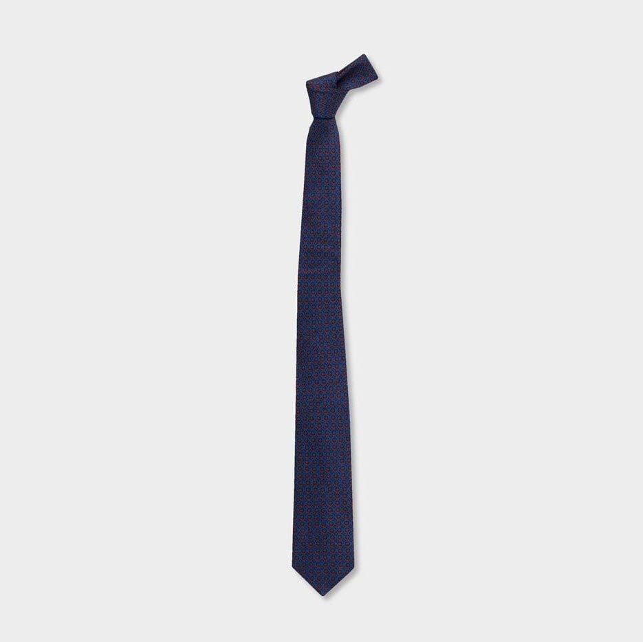 The Deep Blue Lydell Tie Tie- Ledbury