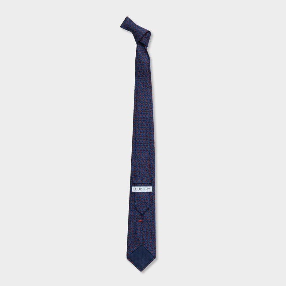 The Deep Blue Lydell Tie Tie- Ledbury