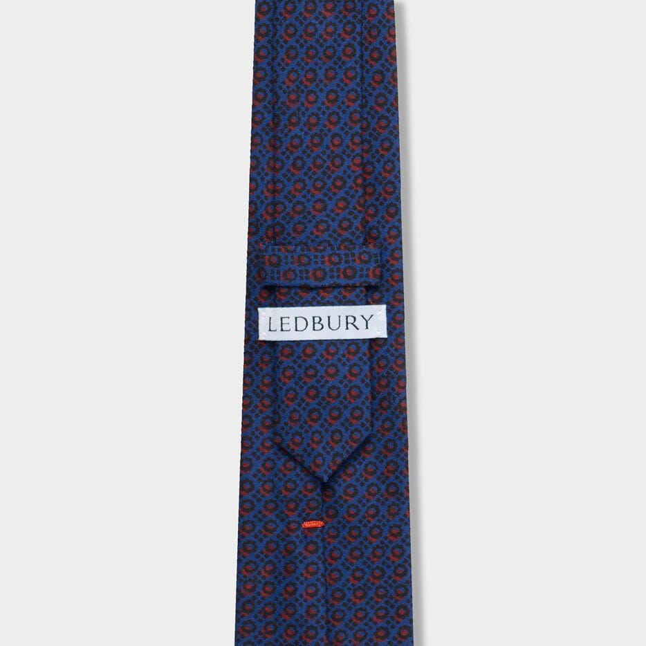The Deep Blue Lydell Tie Tie- Ledbury
