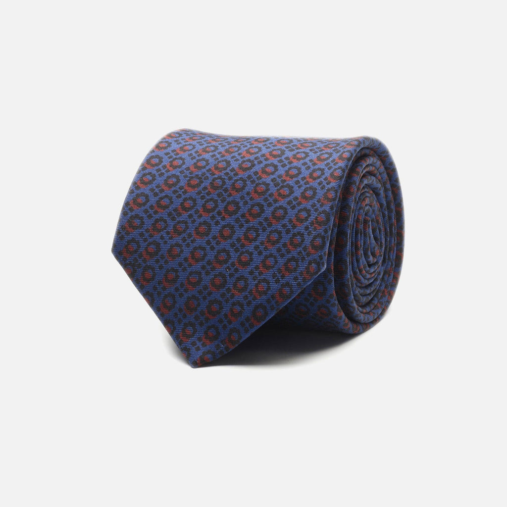 The Deep Blue Lydell Tie Tie- Ledbury