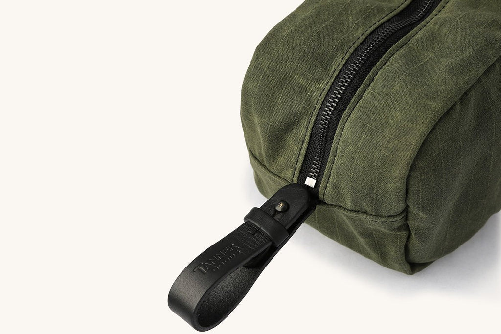 Tanner Goods Pacific Moss Drifter Dopp Kit Bag- Ledbury