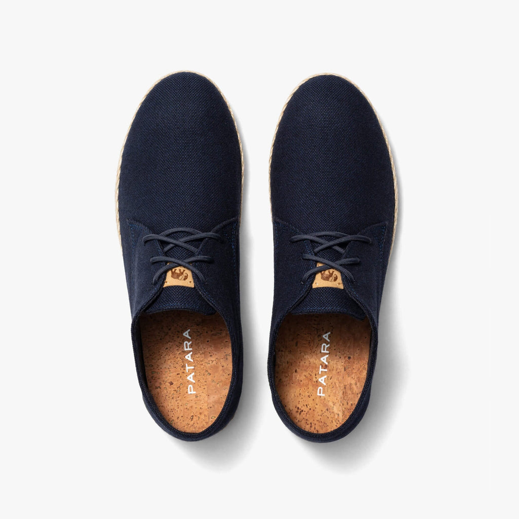 Patara Navy Suede Nomad Footwear- Ledbury