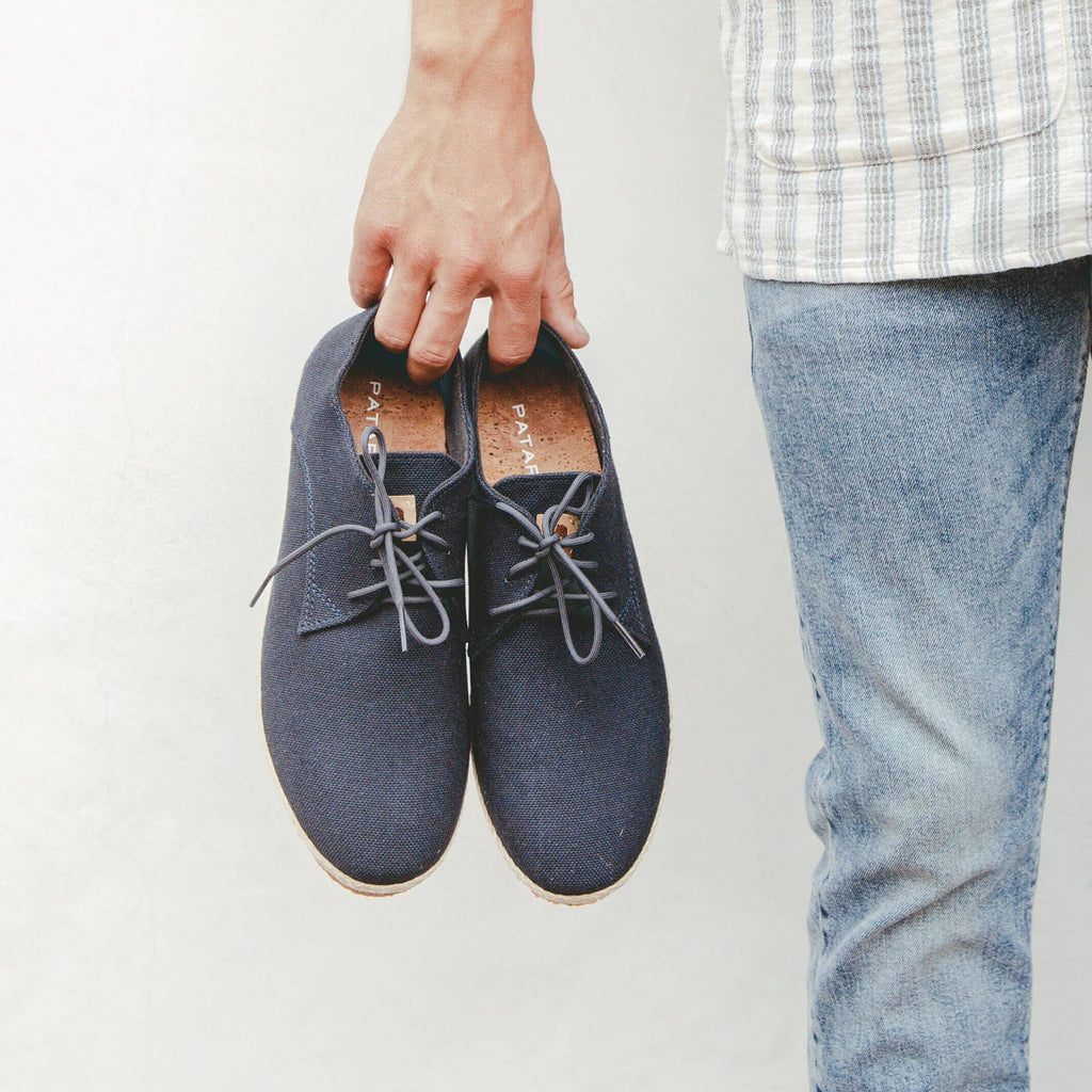 Patara Navy Suede Nomad Footwear- Ledbury