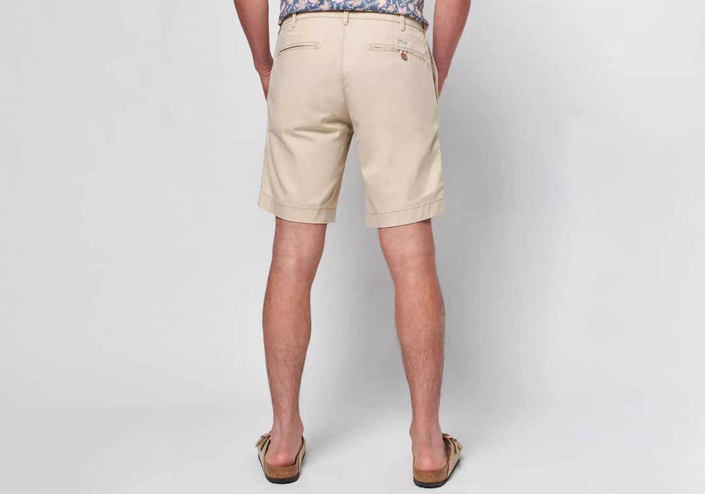 Faherty Khaki Island Life Short 8" Shorts- Ledbury