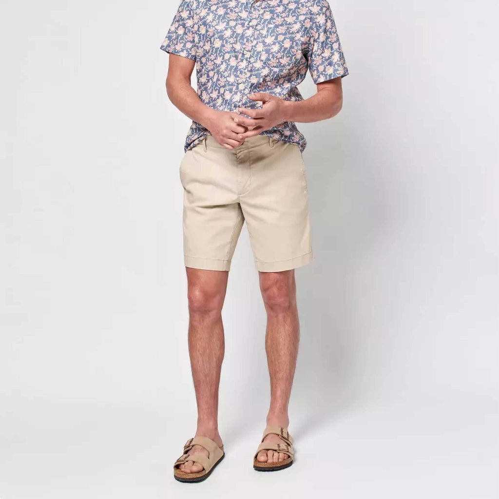Faherty Khaki Island Life Short 8" Shorts- Ledbury