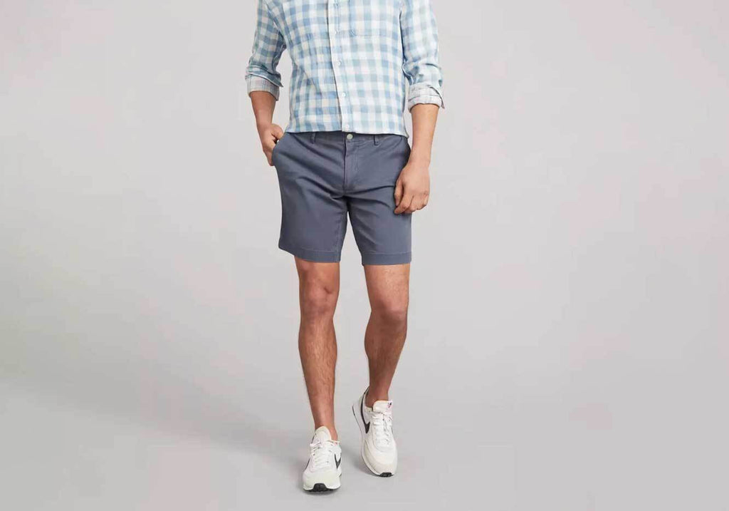 Faherty Vintage Navy Island Life Short 8" Shorts- Ledbury