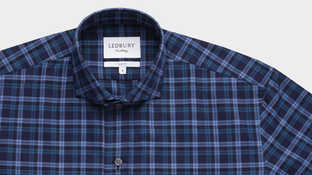 The Blue Goode Plaid Casual Shirt Casual Shirt- Ledbury